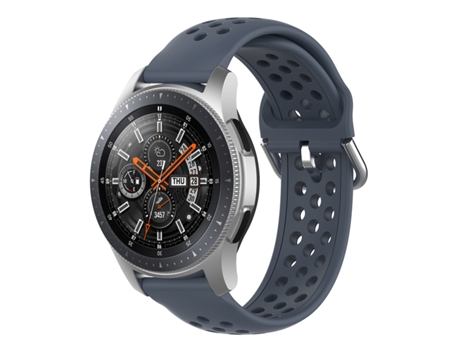 Correa de reloj inteligente de silicona deportiva universal de 22 mm (gris)