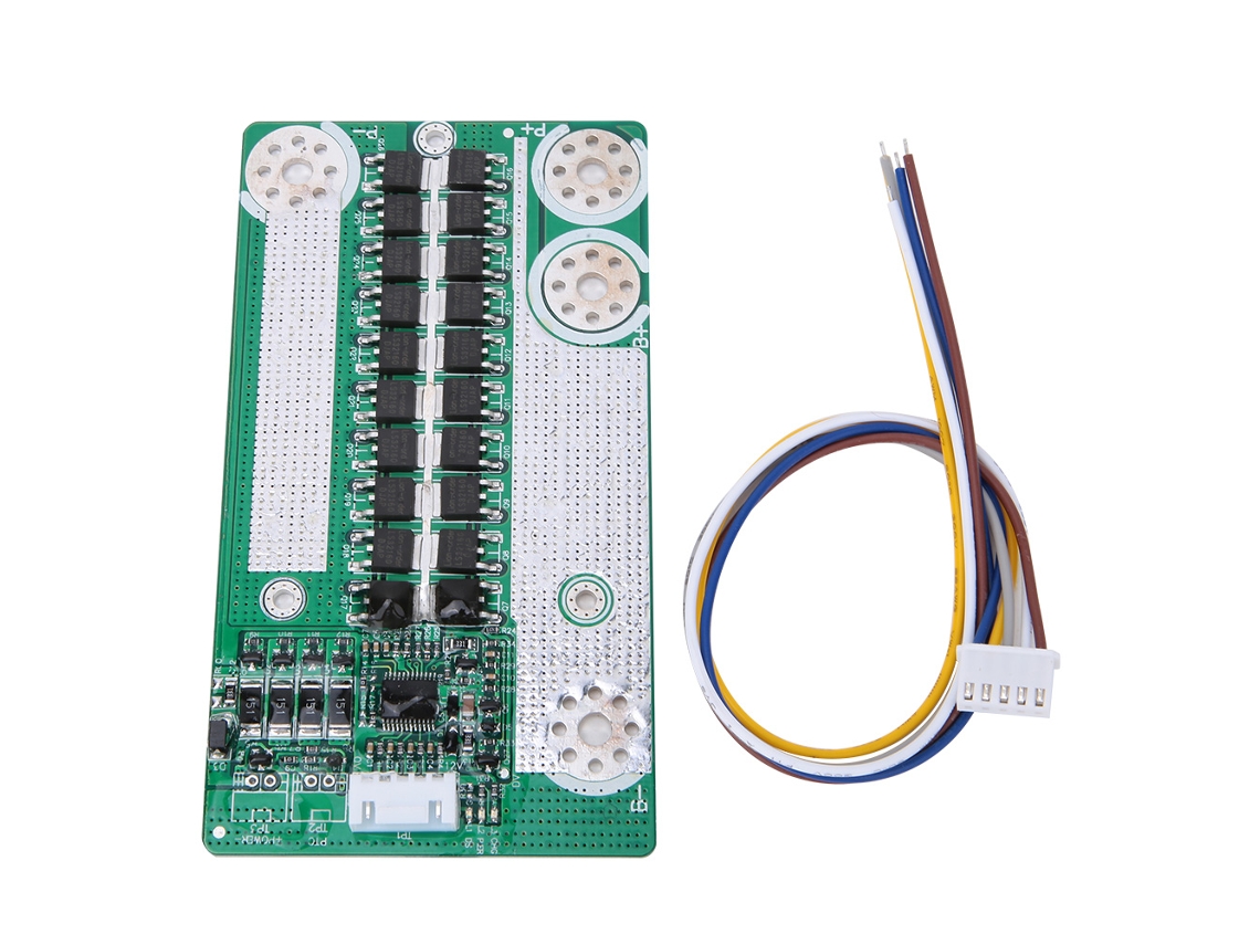 Yncm2026-placa De Protección Bms Pcb Para Batería Lifepo 4s 14.8v 80a Con Balanceo Para Coche