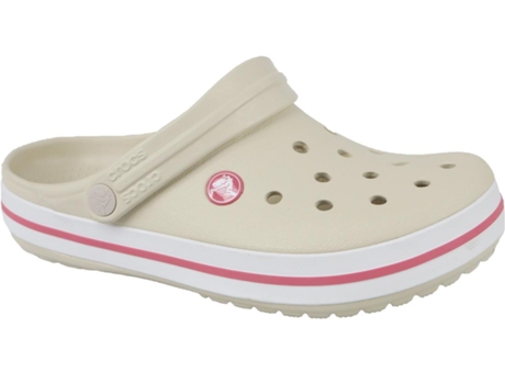 Zuecos CROCS Crocband Stuccomelon Mujer (37-38 - Gris)