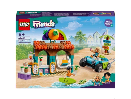 Tienda de campaña para batidos en la playa LEGO Friends 42625