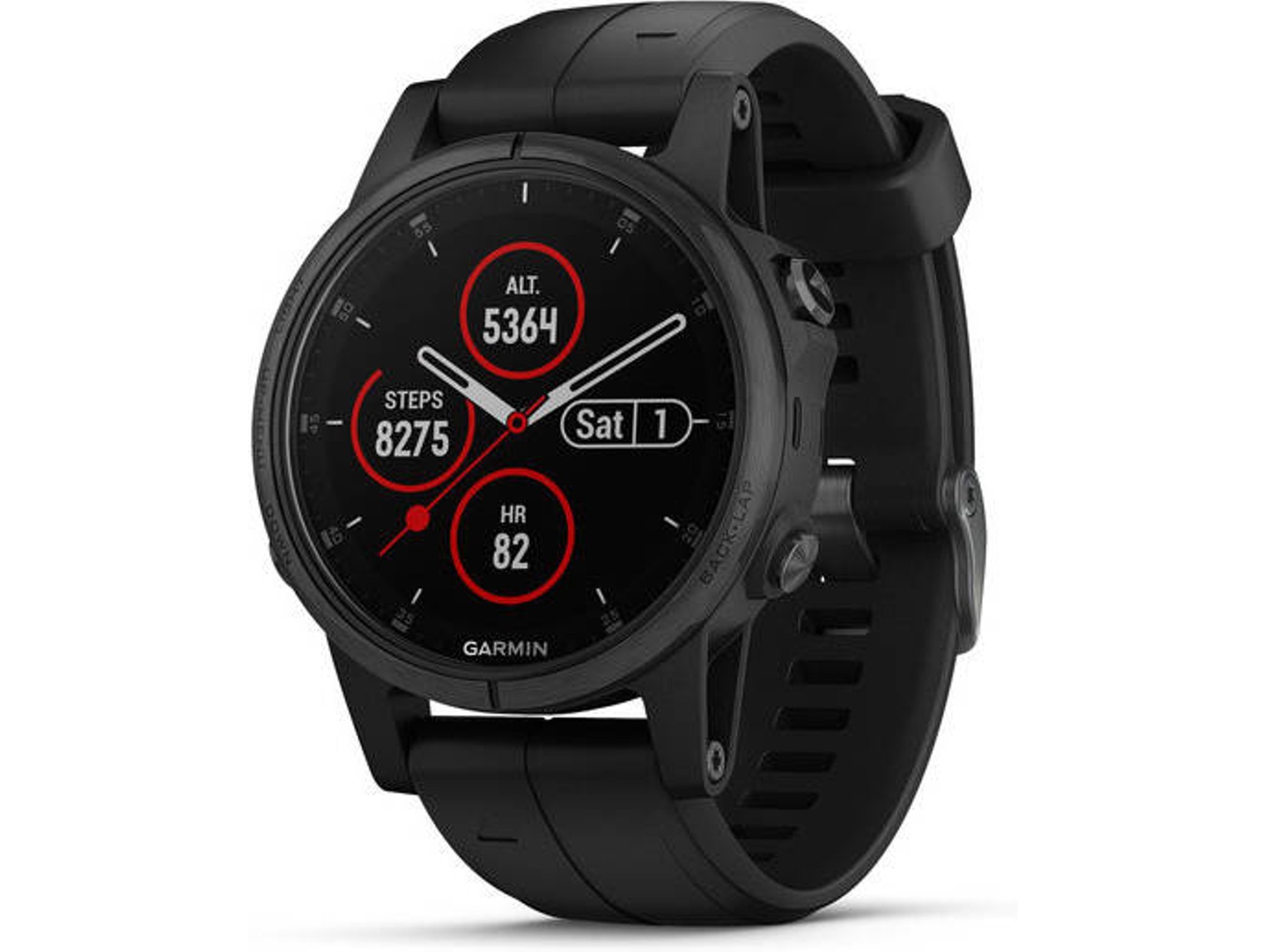 Reloj deportivo Fenix 5S (Bluetooth - Negro)