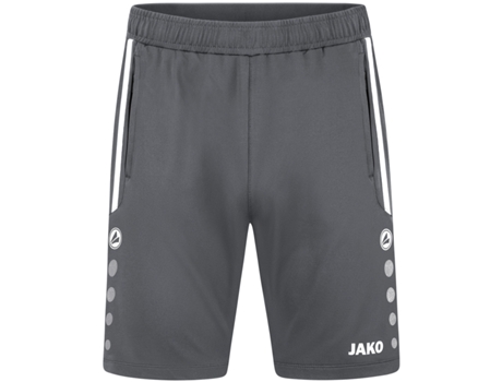 Pantalones Cortos JAKO (Niño Unisex - Gris - 11/12 Años)