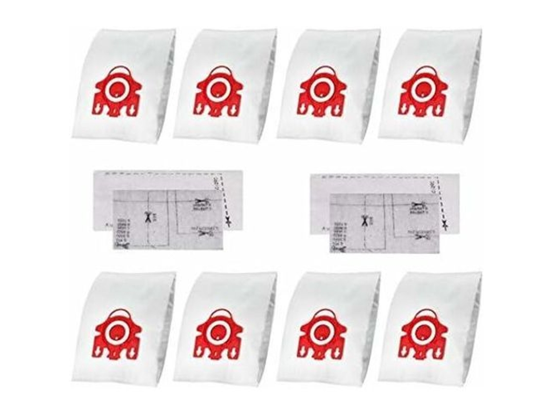 Bolsas Para Aspiradora Miele Fjm Bolsas De Repuesto 3d Efficiency Para Aspiradoras Miele (2 Filtros De Motor Incluidos)