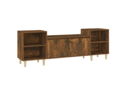Mueble De Tv VIDAXL Marrón Madera contrachapada (160x35x55 cm)