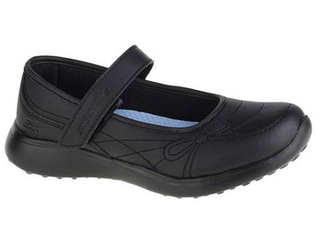 Zapatillas Deportivas SKECHERS (Negro -Material Sintético -28)