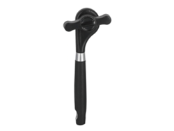 Abrelatas manual, corte suave para un manejo seguro, agarre de goma antideslizante para un uso cómodo.
