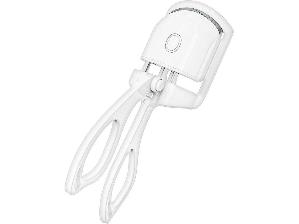 Rizador De Pestañas Recargable Con Calor Linjou Con Almohadillas De Silicona Calefactables (blanco)