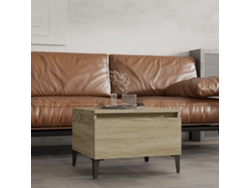 Mesa auxiliar | Mesa de centro | Mesa de comedor 50x46x35 cm Madera de roble Derivatives Sonoma