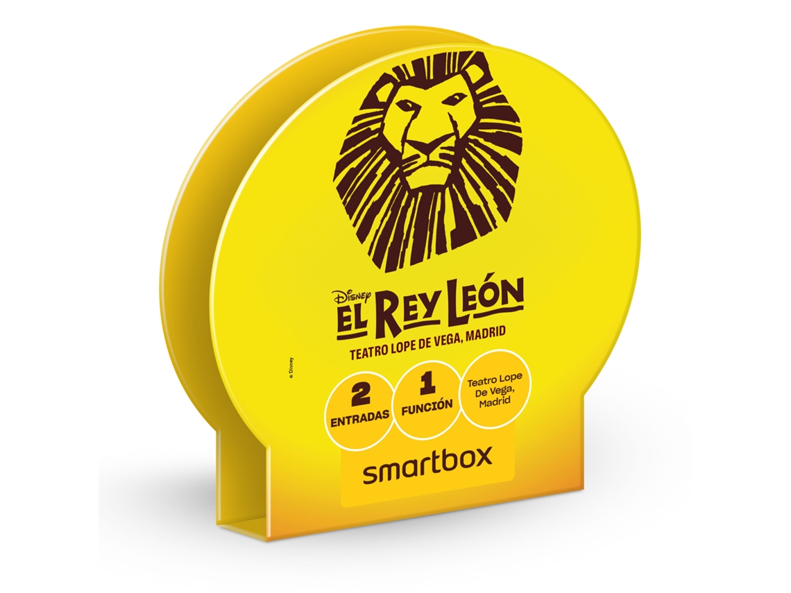 Caja Regalo SMARTBOX El Rey León - 2 personas