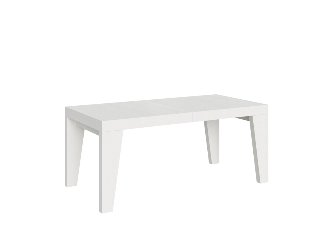 Mesa extensible 200/460x90 cm Naxy Fresno Blanco Itamoby