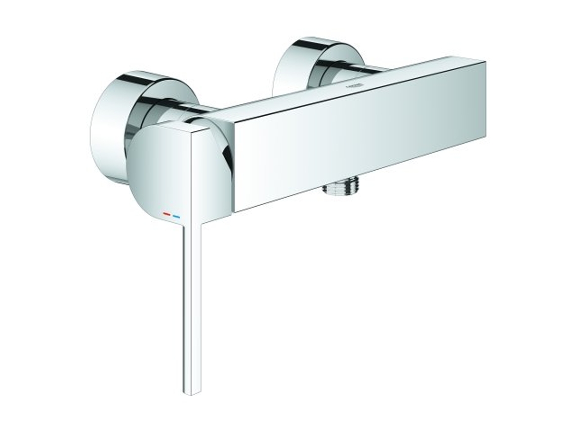 Mezcladora monomando de ducha GROHE Plus, DN 15, montaje en la pared, 1 consumidor