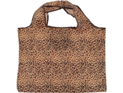 Diario Bolso De Compras Con Estampado Leopardo,