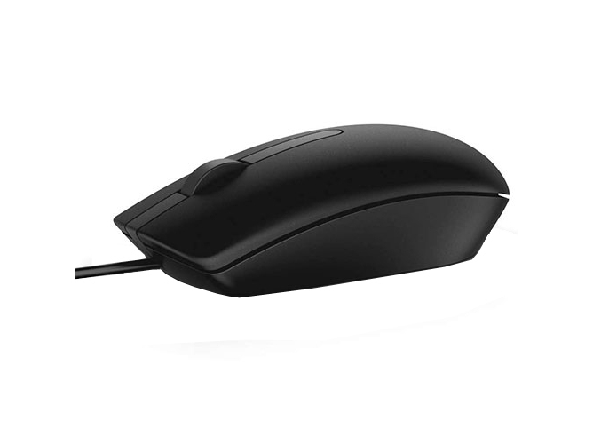 Ratón DELL MS116 (Óptico - 1000 dpi - Negro)