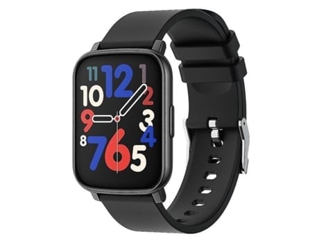 Reloj Inteligente Mujer Hombre 1 65 Pulgadas Reloj Inteligente Impermeable Ip68 Reloj Inteligente con Monitor de Ritmo CardíacoNegro AUJEZON