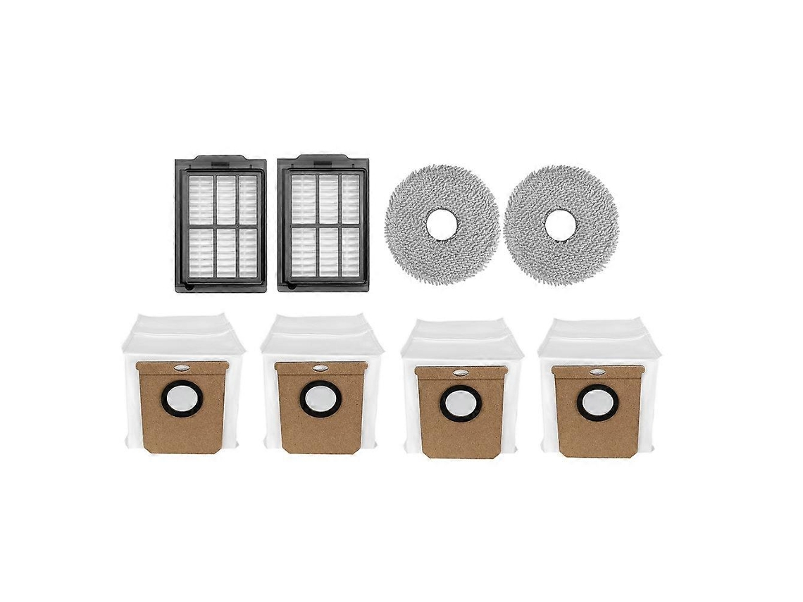 8 Pcs For Deerma X70 / Dem-x70 Sweeping Accessories Mop Filter Dust Bags