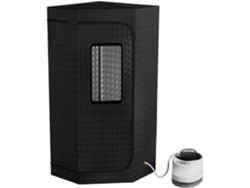 Kit De Sauna Portátil, Sauna De Vapor De Cuerpo Completo, Caja Calefactora Portátil De 2000 W Y 4,2 L, Soporte.
