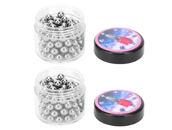 Perlas de esmalte de uñas vibrantes (acero inoxidable 304, resistentes al ácido)