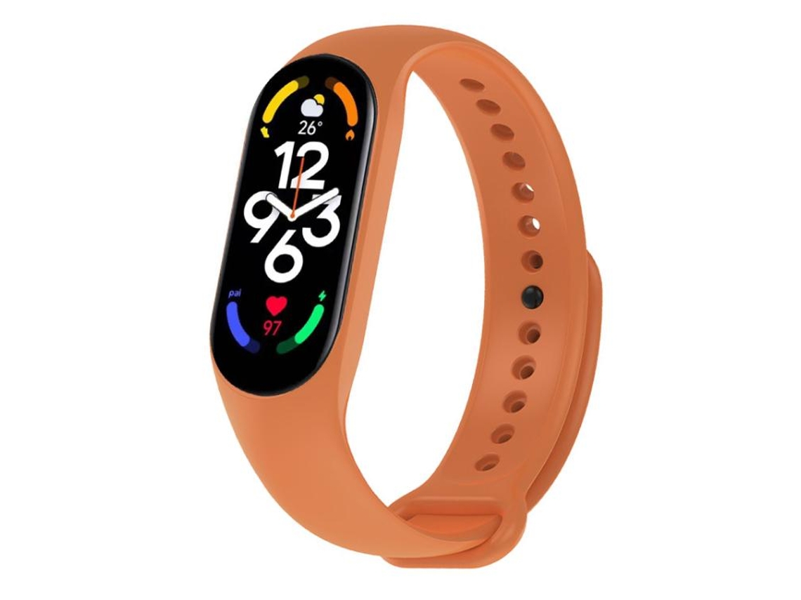 Funda para Xiaomi Smart Band 10/9/8 - Silicona de color sólido - Integrada