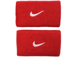 Muñequeras Elásticas Unisexo NIKE Largo Nnn05-601 Rojo (Talla Única)