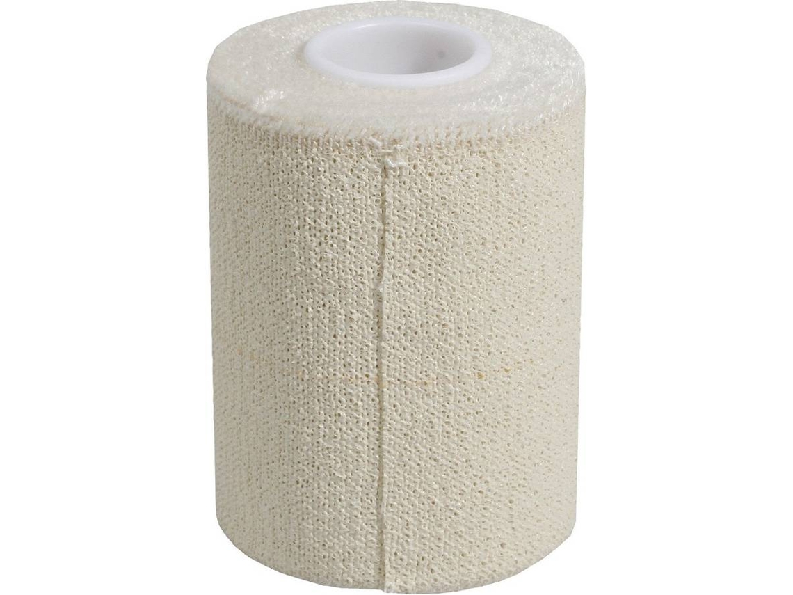 Elástico Afelpado Blanco Con Negro 38 Mm