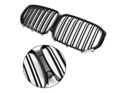 Rejilla delantera de plástico ABS de fácil instalación, compatible con BMW X5 G05 OEM