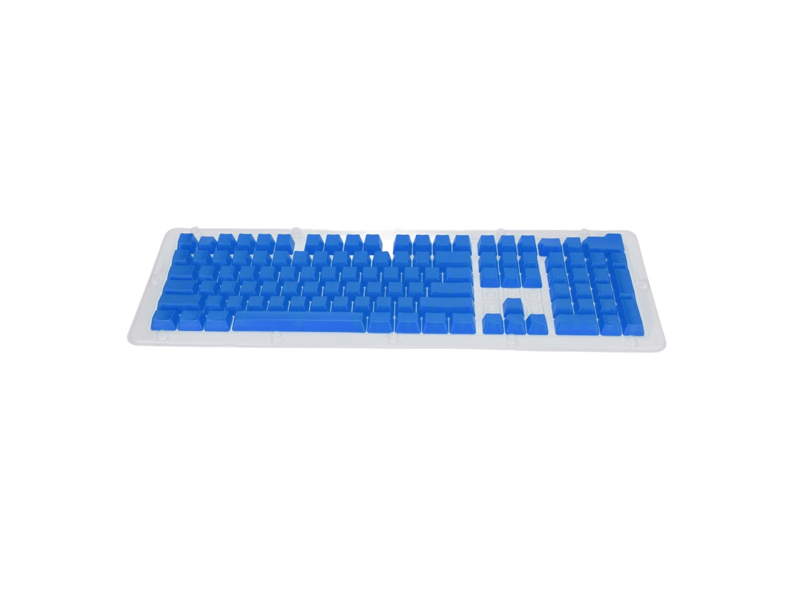 Teclas Oem Transparentes Mate De 108 Teclas Para Teclados Mecánicos De 61/87/104 Teclas - Azul