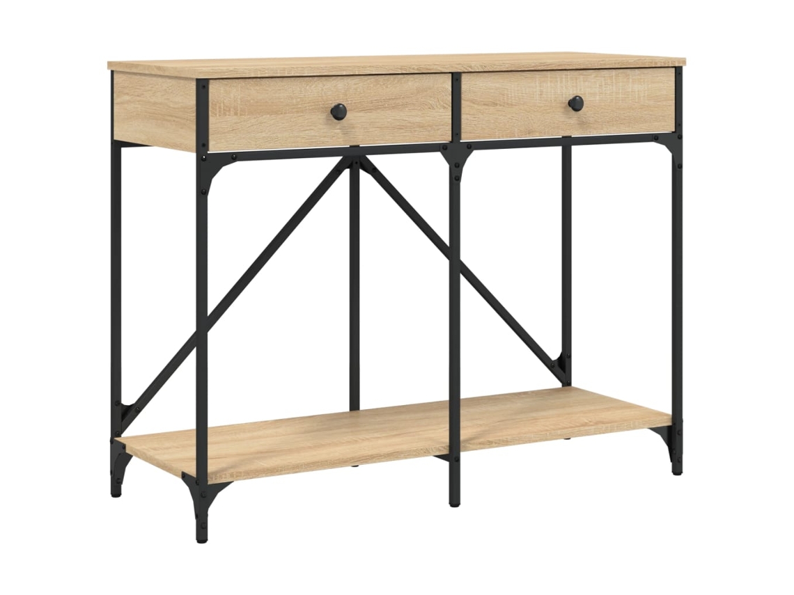 Maison Exclusive - Mesa Consola Madera De Ingeniería Roble Sonoma 100x39x78,5 Cm