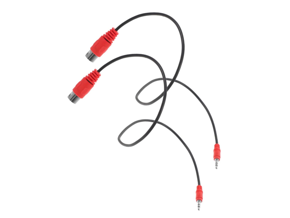 Cable Adaptador De Audio Estéreo De 2 Piezas Con Conectores Midi, Cable Para Guitarra Y Ordenador.