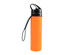 Botellas De Agua Plegables De Silicona Ligeras, Reutilizables, A Prueba De Fugas, Deportivas, Plegables, Rojas Rosewell