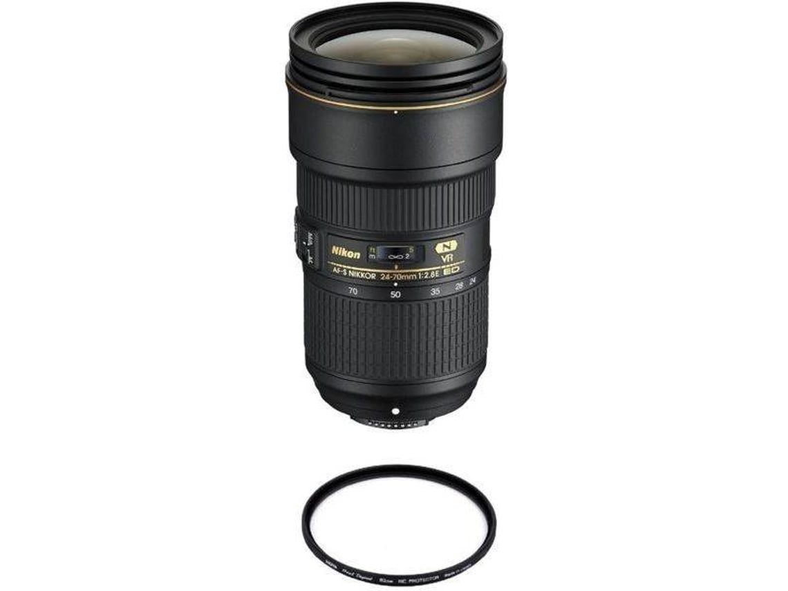 Objetivo y Filtro NIKON AF-S 24-70MM F2.8E ED VR (Encaje: Nikon F - Apertura: f/2.8-22)