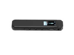 Gravadora De Voz Digital N1 Ativa Por Voz Mini Com Reprodução Mp3 16gb Usb Bateria De Lítio Preta