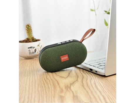 Mini Altavoz Bluetooth SLOWMOOSE T7 3D Negro[Verde]