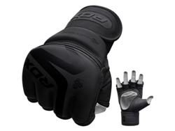Guantes para MMA RDX (Unisex - Negro - L)