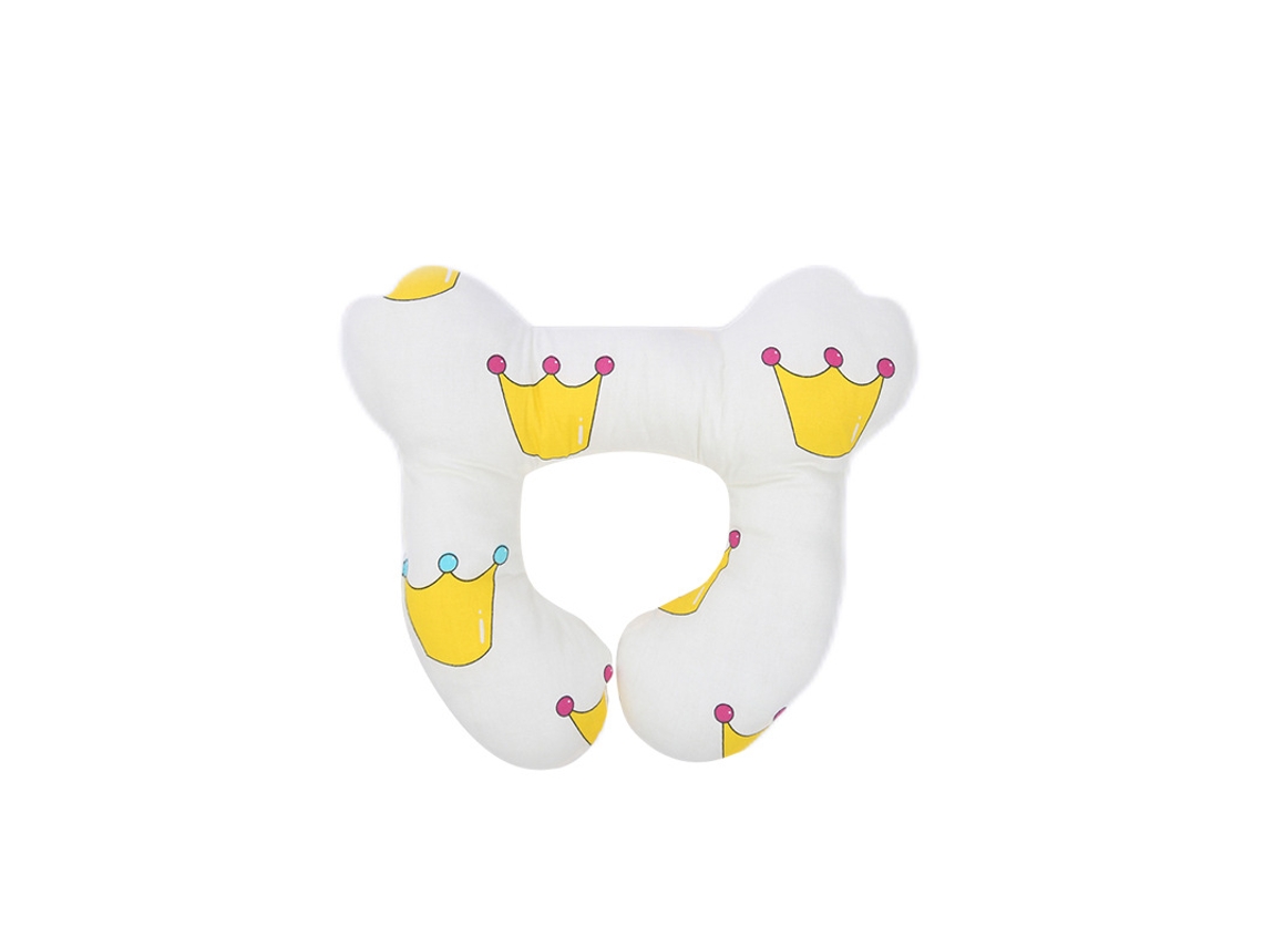 Cojín de soporte cervical para bebés, apto para asientos de coche y cochecitos (modelo Crown). Spqment