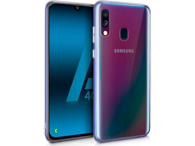 Carcasa Samsung Galaxy A40 COOL Silicona Transparente