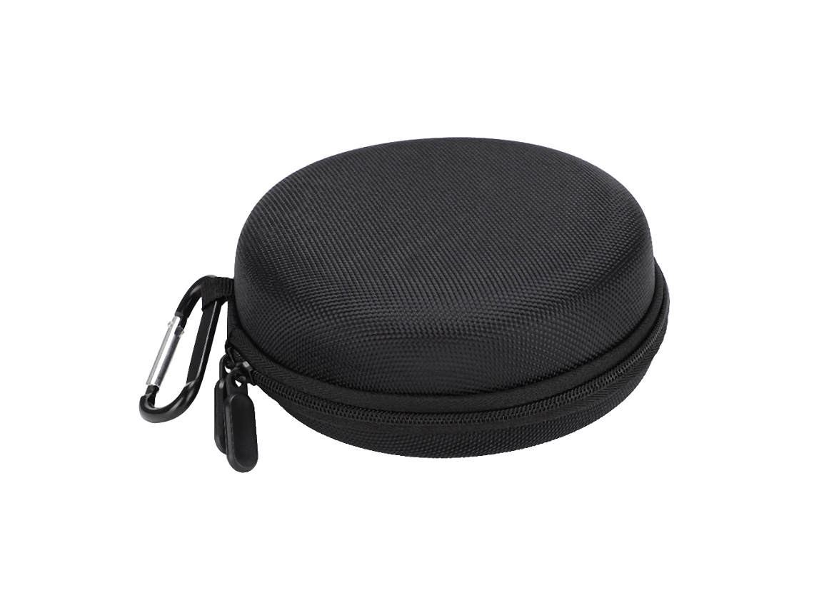 Estuche Protector Portátil Para Altavoz Bluetooth A1 - Nylon Negro Con Correa