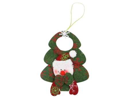 Muñeco de Nieve Colgante de Arbol de Navidad INF