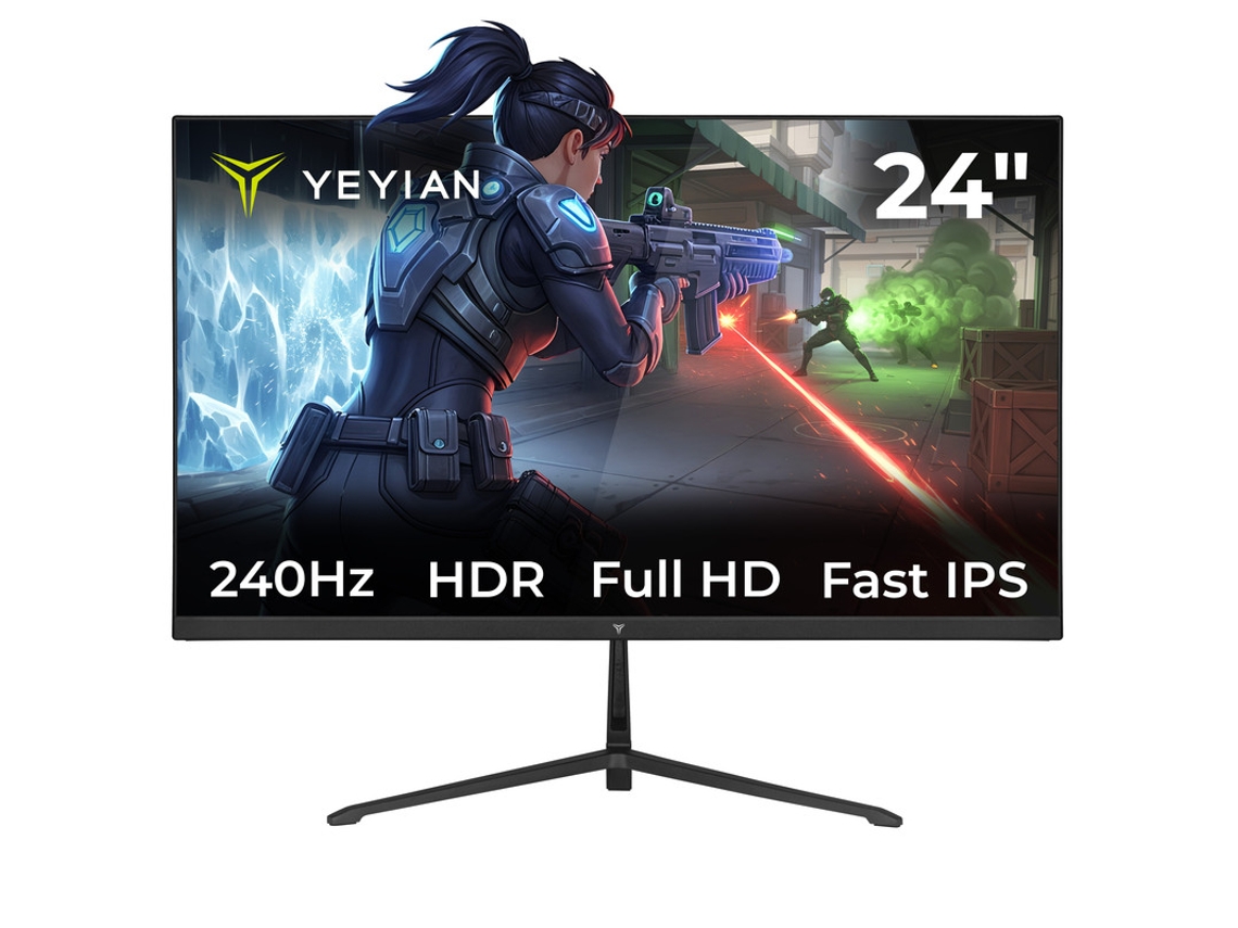 Monitor para juegos Yeyian Elysium 24 Fast Ips 24 Full HD 240 Hz