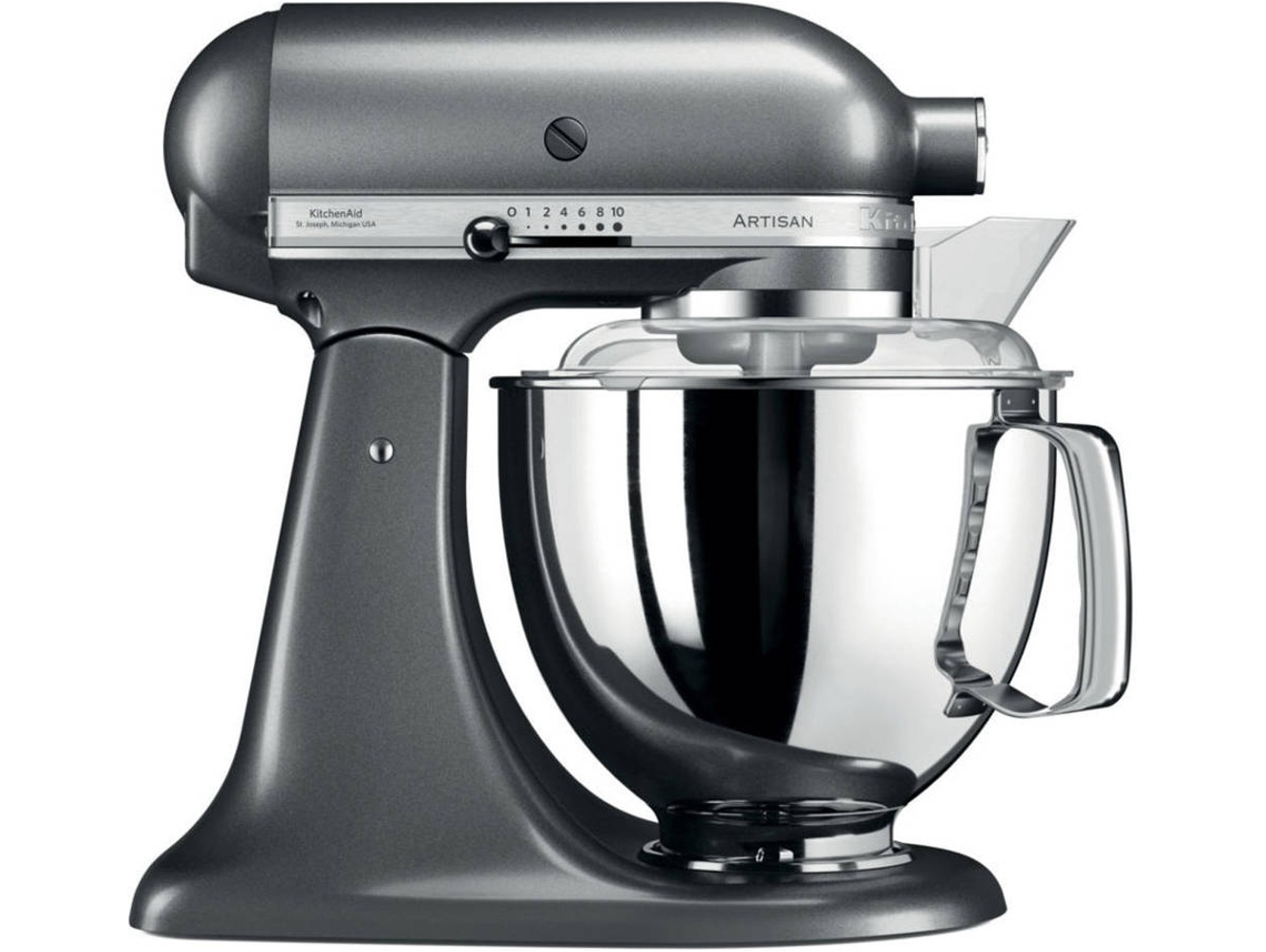 Robot de cocina KITCHENAID Artisan 5KSM175PSEMS (4.8 L - 300 W - 4 accesorios)
