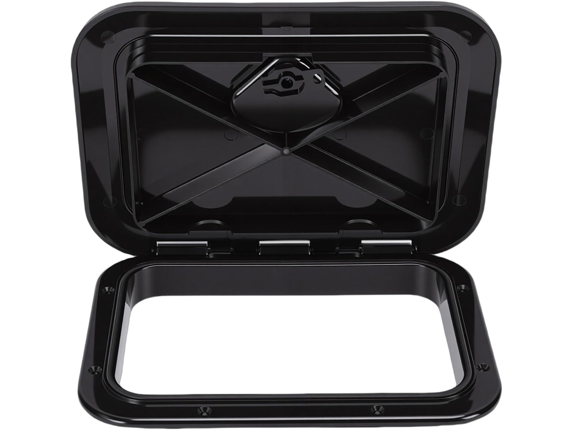 Couverture De Pont Trappe Bateau Étanche Noir Durable, Couverture D'accès Marine Polyvalent Pour