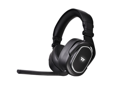 Auriculares Gaming THERMALTAKE Argent H5 RGB Wireless Head-Band Gaming Negro