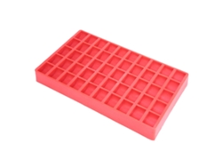 Caja para guardar monedas (apilable, 50 compartimentos)