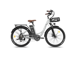 Bicicleta Eléctrica FAFREES F26 Lasting Motor 250W Batería 36V20.3Ah Alcance 160Km Freno de Disco Mecánico Gris
