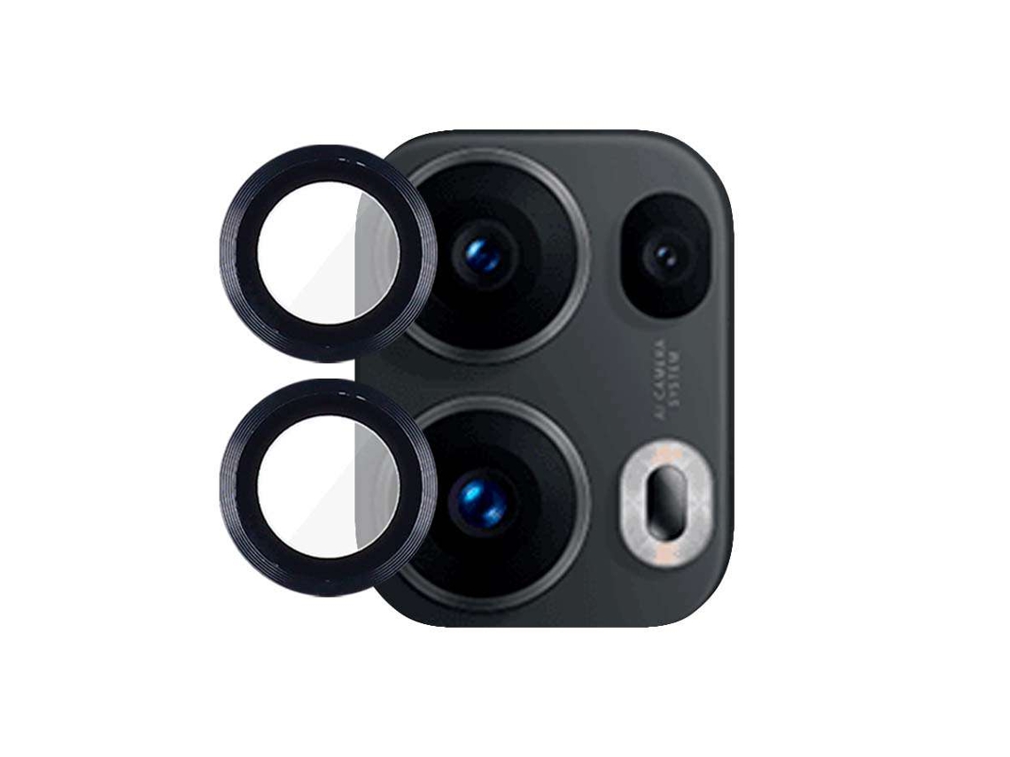 Cubre Objetivo Negro Para Oppo Reno13 Pro 5g