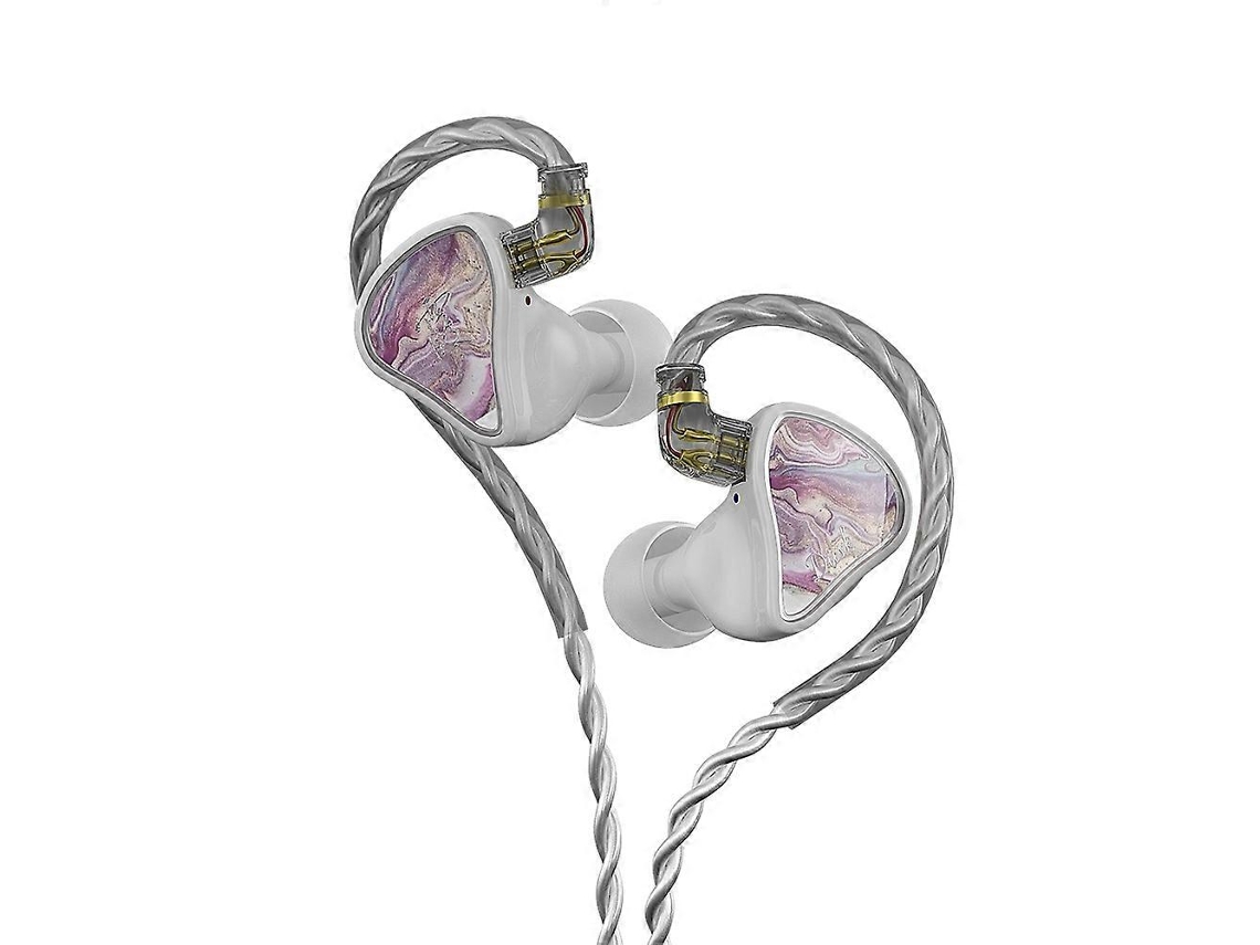 Auriculares con cable y tecnología híbrida CVJ de alta fidelidad para música sin micrófono Hengrongshen