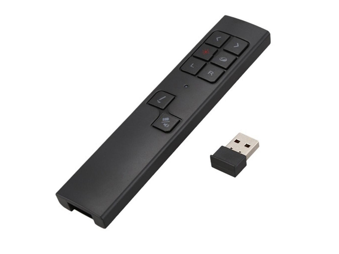 Ratón Inalámbrico De 2,4 Ghz, Compatible Con Presentaciones De Powerpoint, Keynote Y Ordenadores Portátiles.