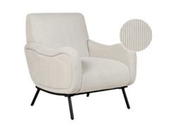 Sillón BELIANI Almind de Pana Gris 76x85x85