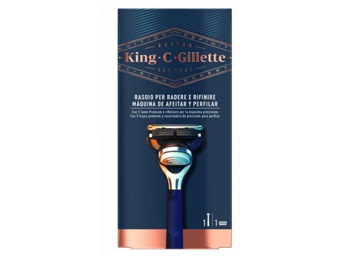 Rasuradoras Desechables GILLETTE King Shave & Edging Razor (1 Unidade)