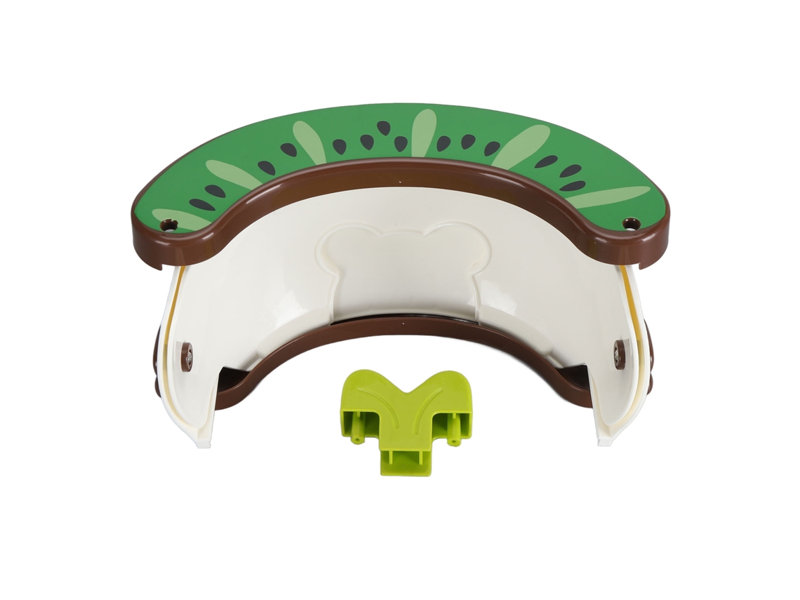 Inodoro Portátil Para Niños, Asiento De Entrenamiento Plegable, Inodoro De Viaje, Marrón.