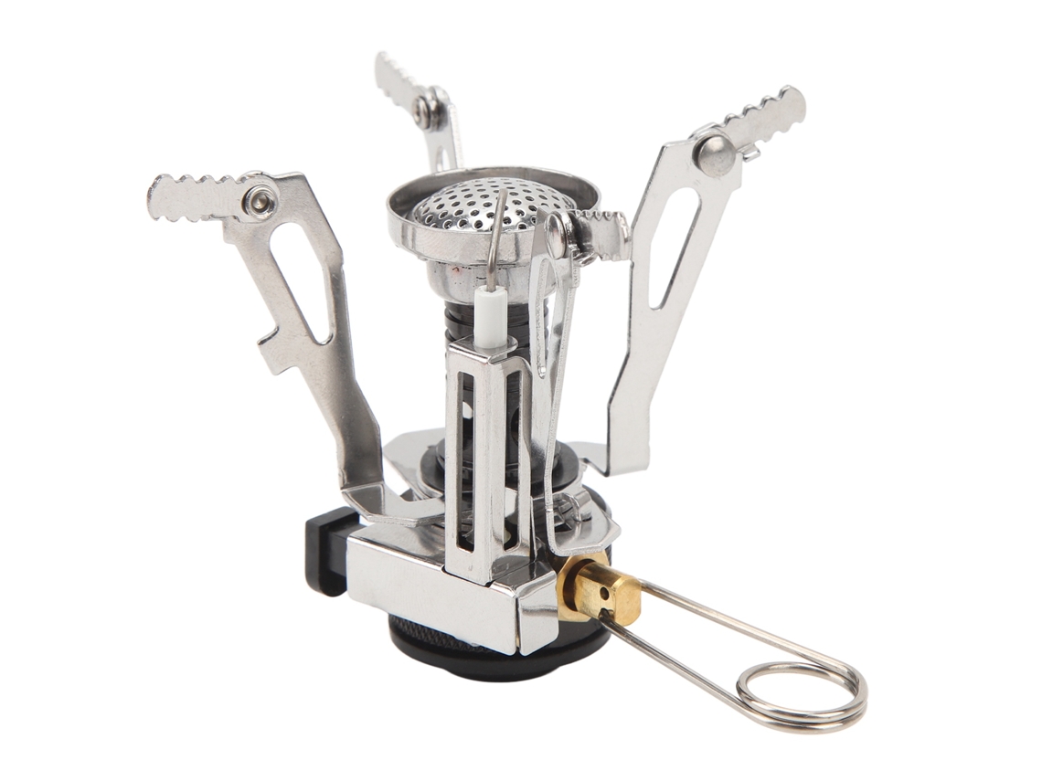 Mini Hornillo Portátil A Prueba De Viento De 3000 W Para Camping, Picnics Y Senderismo Con Conexión De Latón.